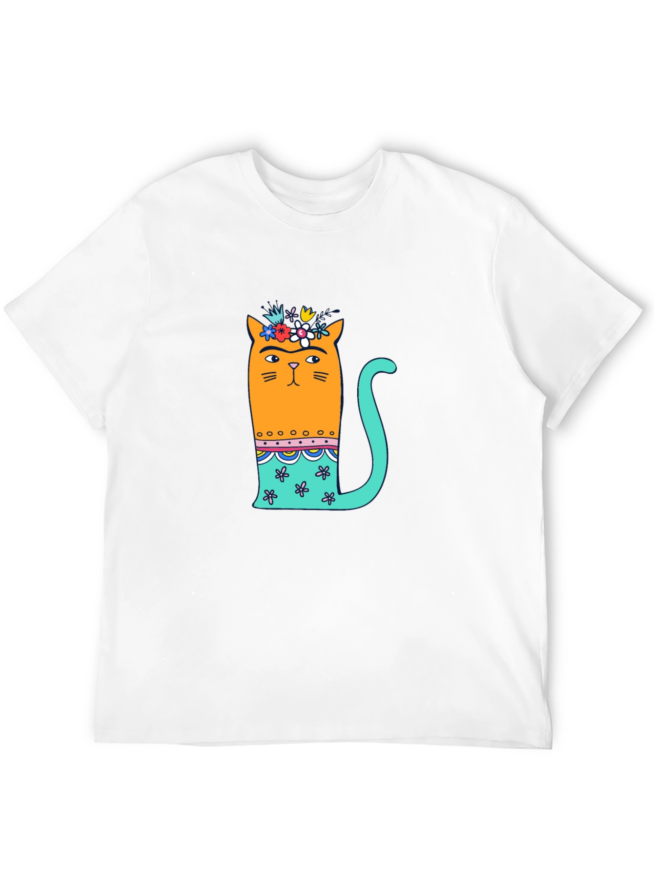 Frida Cat T-Shirt - Unique Graphic Tee