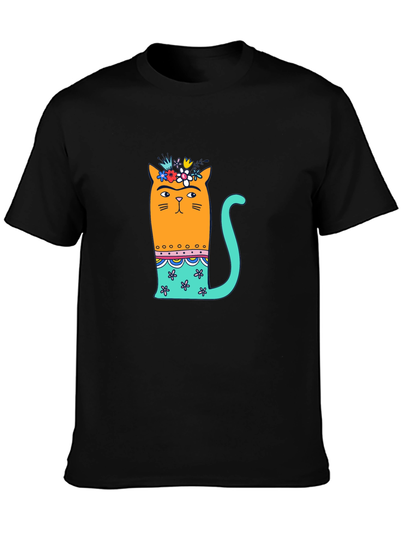 Frida Cat T-Shirt - Unique Graphic Tee