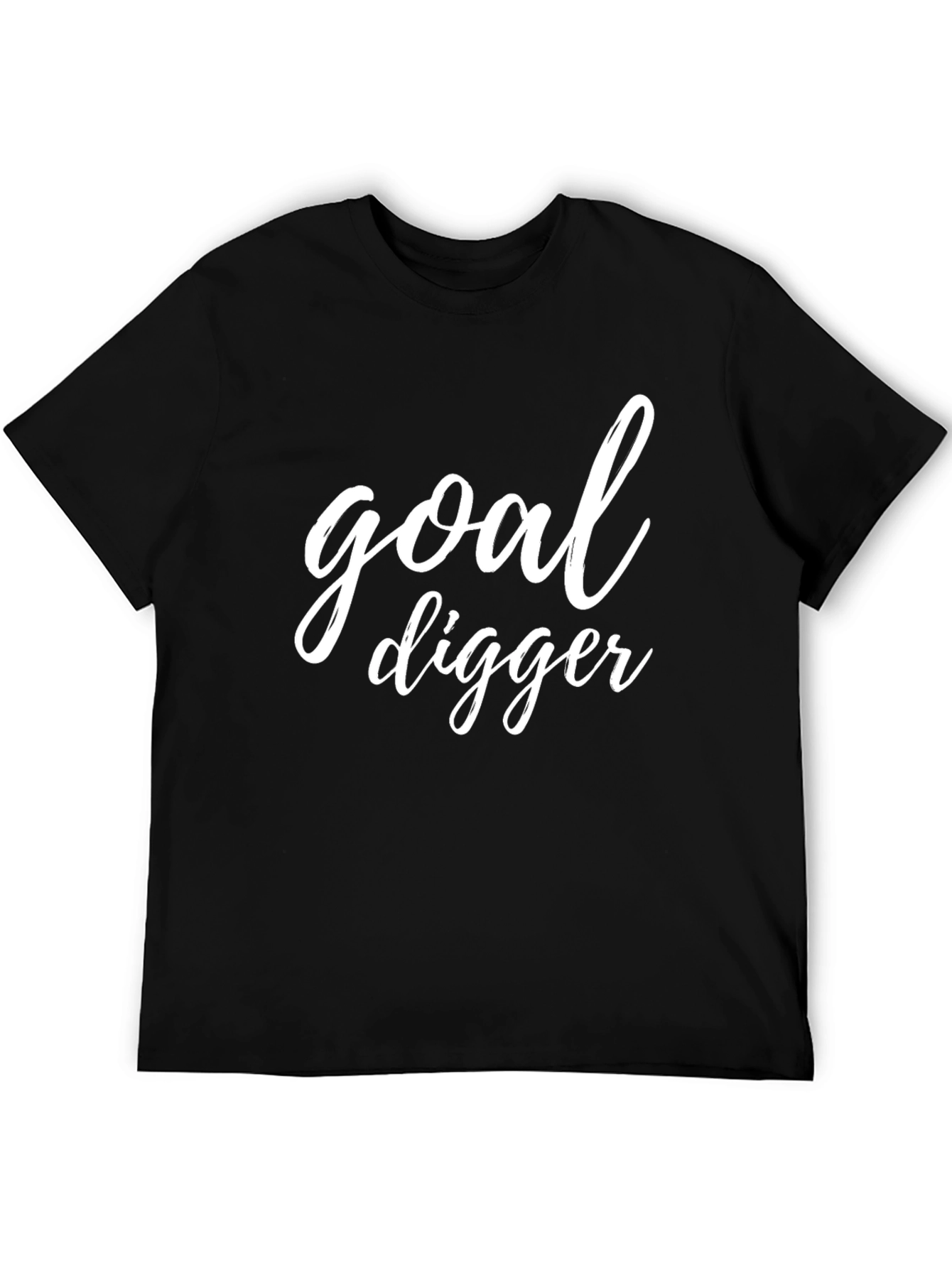 Goal Digger Black Graphic Tee