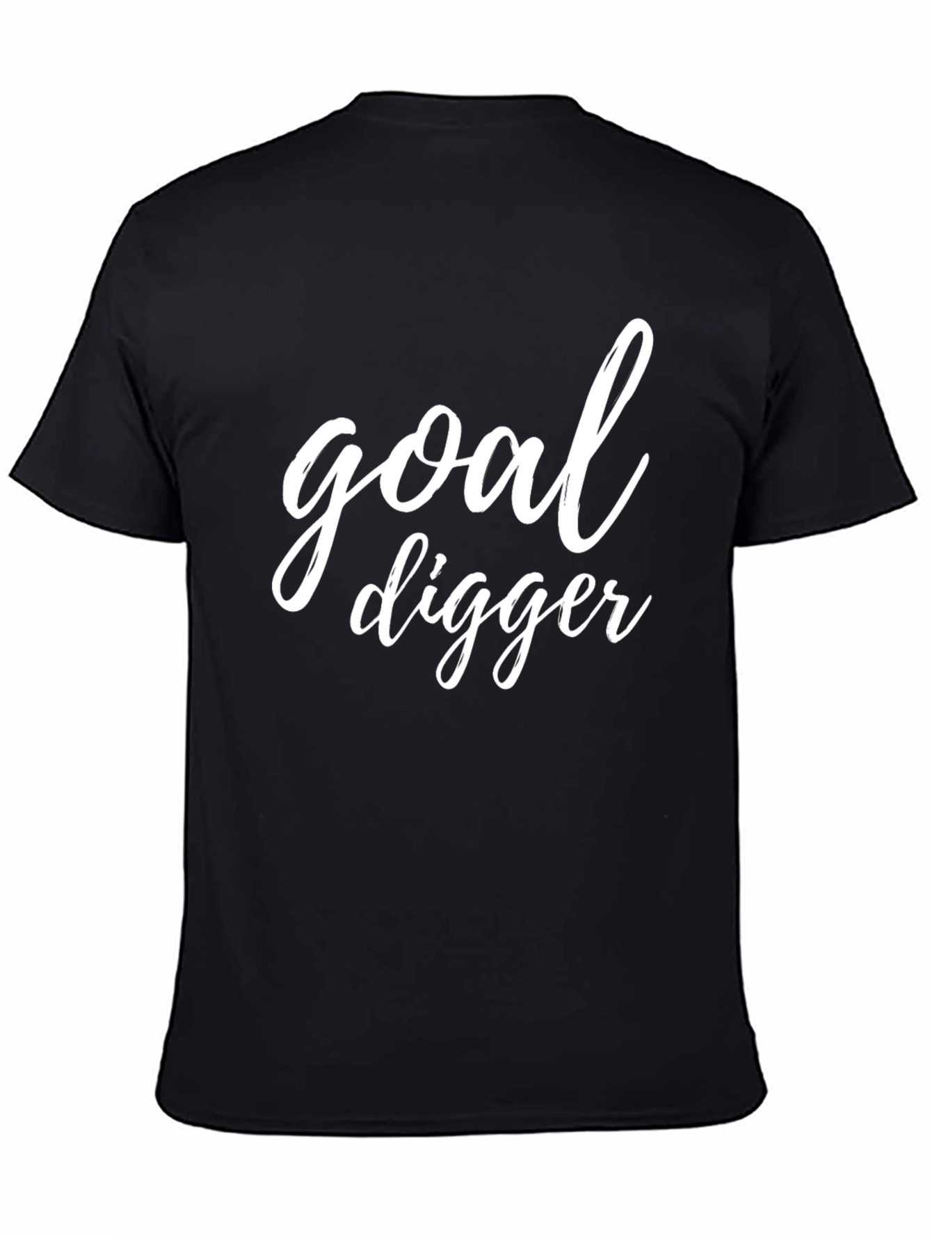 Goal Digger Black Graphic Tee