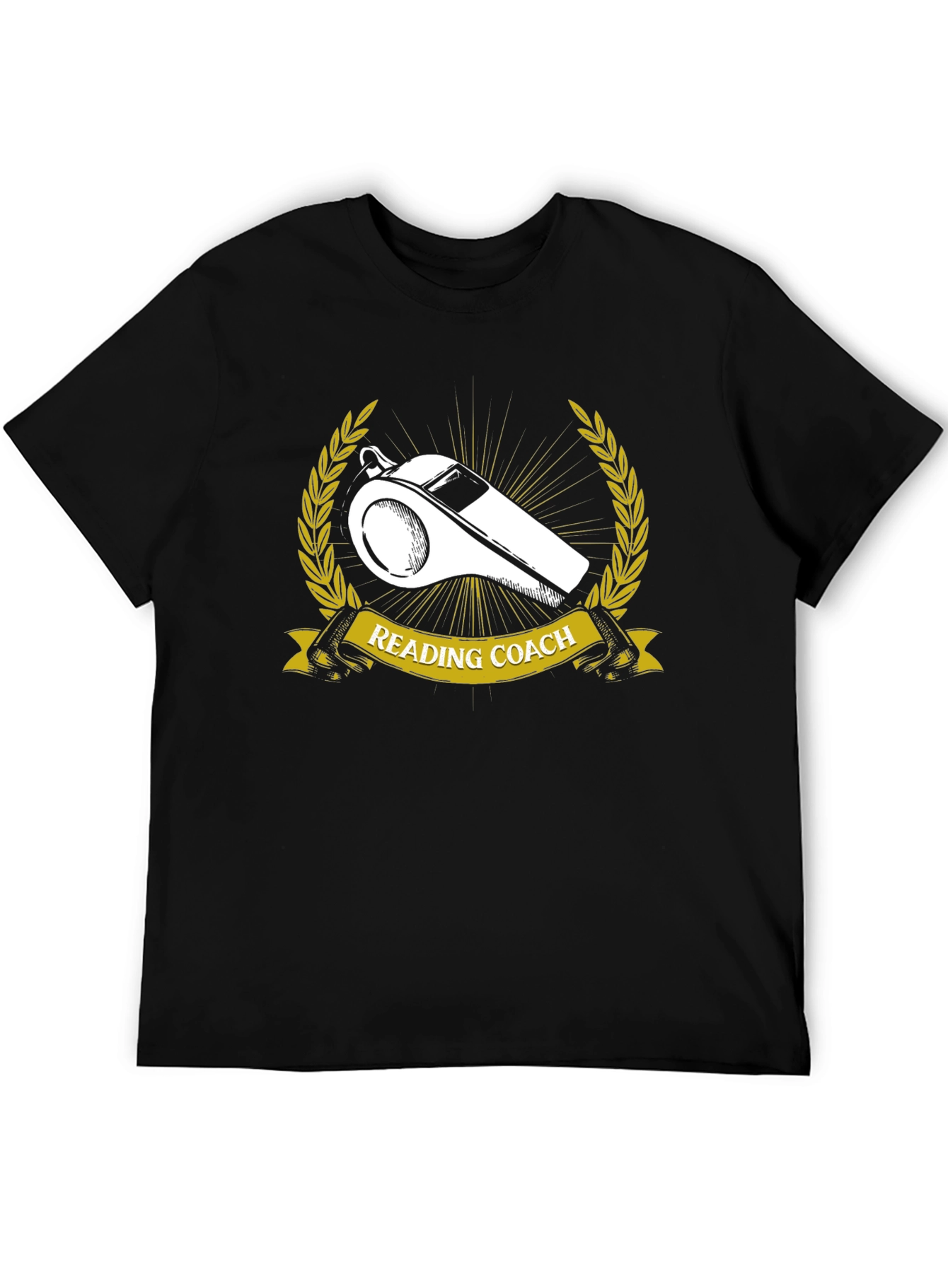 Reading Coach Whistle T-Shirt
