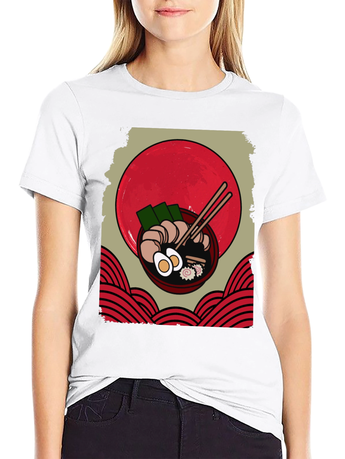 Ramen T-Shirt: Japanese Noodle Soup Graphic Tee