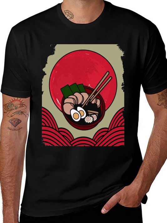 Ramen T-Shirt: Japanese Noodle Soup Graphic Tee