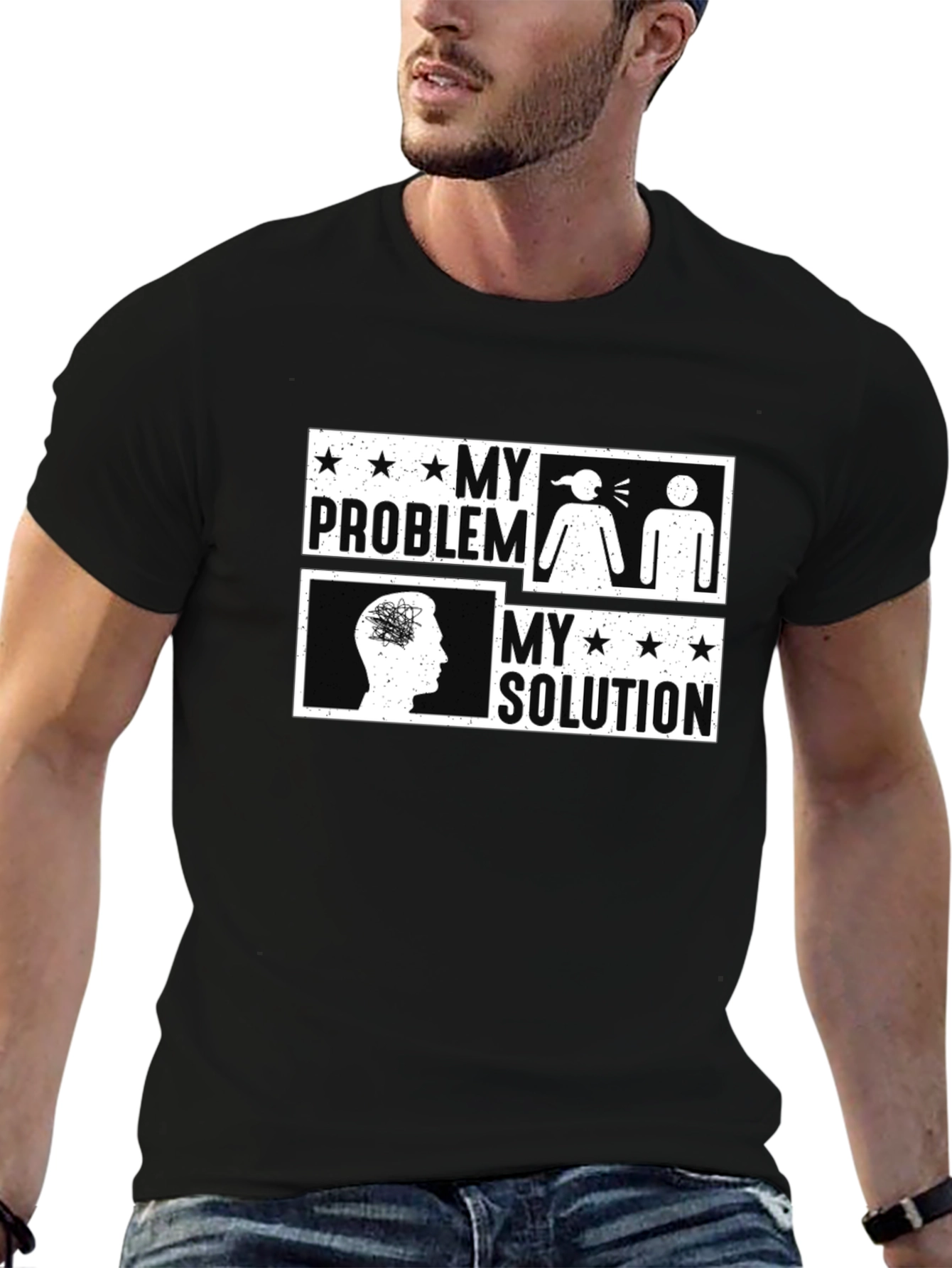 My Problem My Solution Graphic Tee