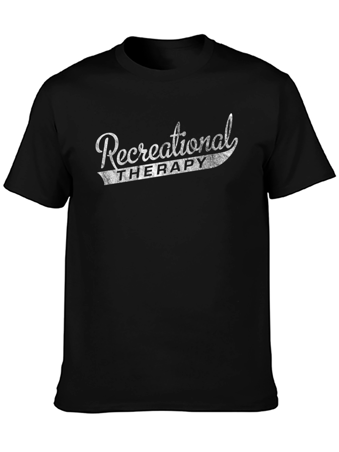 Recreational Therapy Black T-Shirt - Stylish Comfort