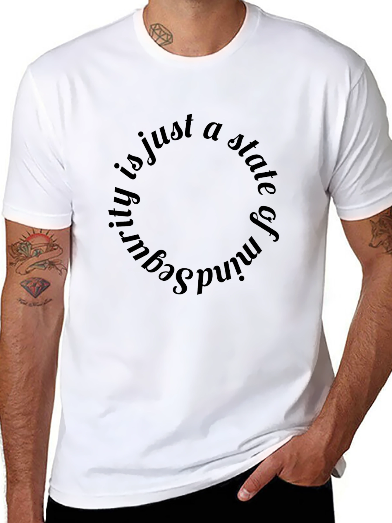 State of Mind Graphic Tee - Black