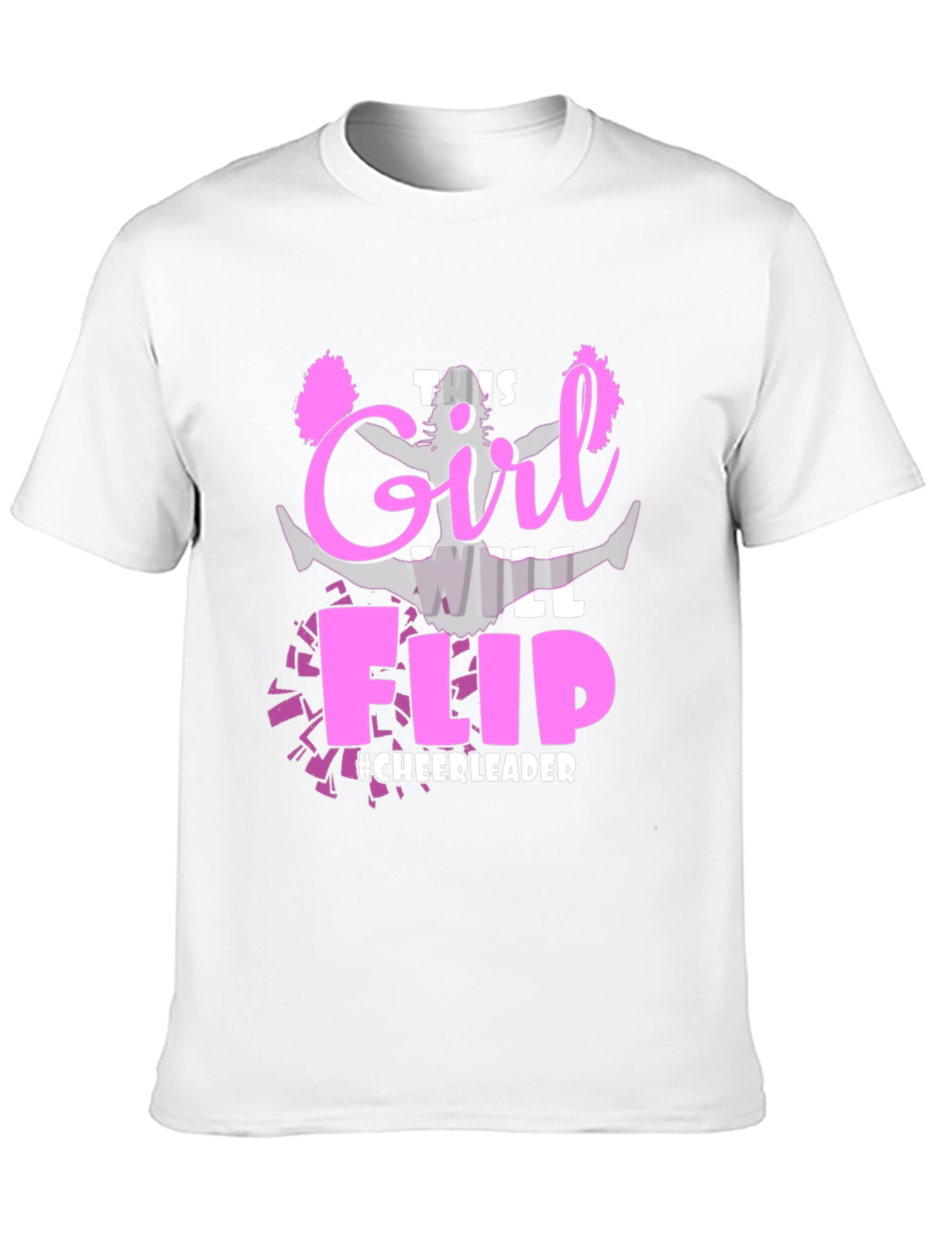Cheerleader Flip T-Shirt for Girls