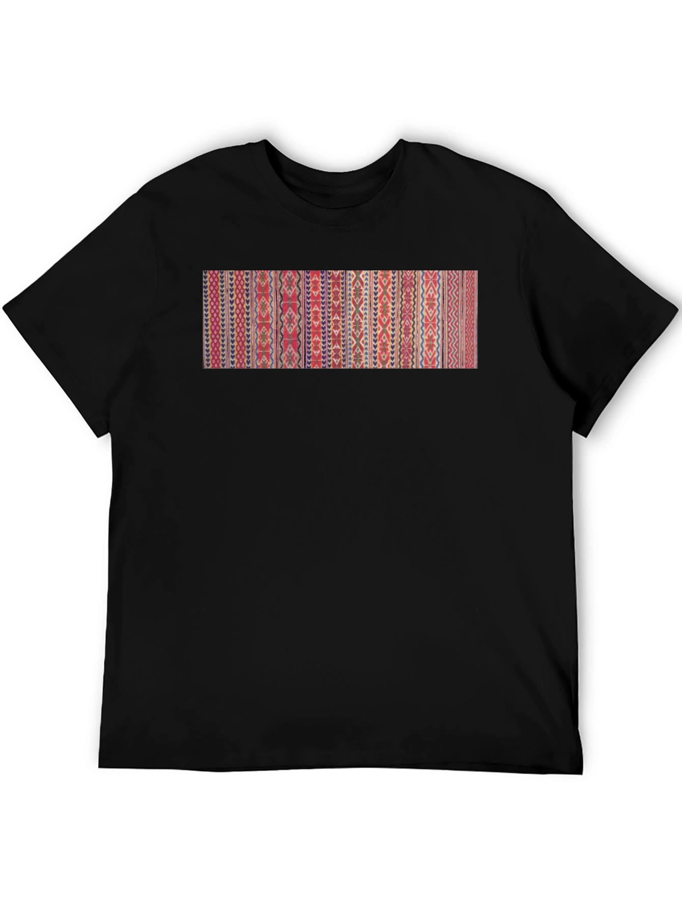 Patterned T-Shirt - Unique Ethnic Design