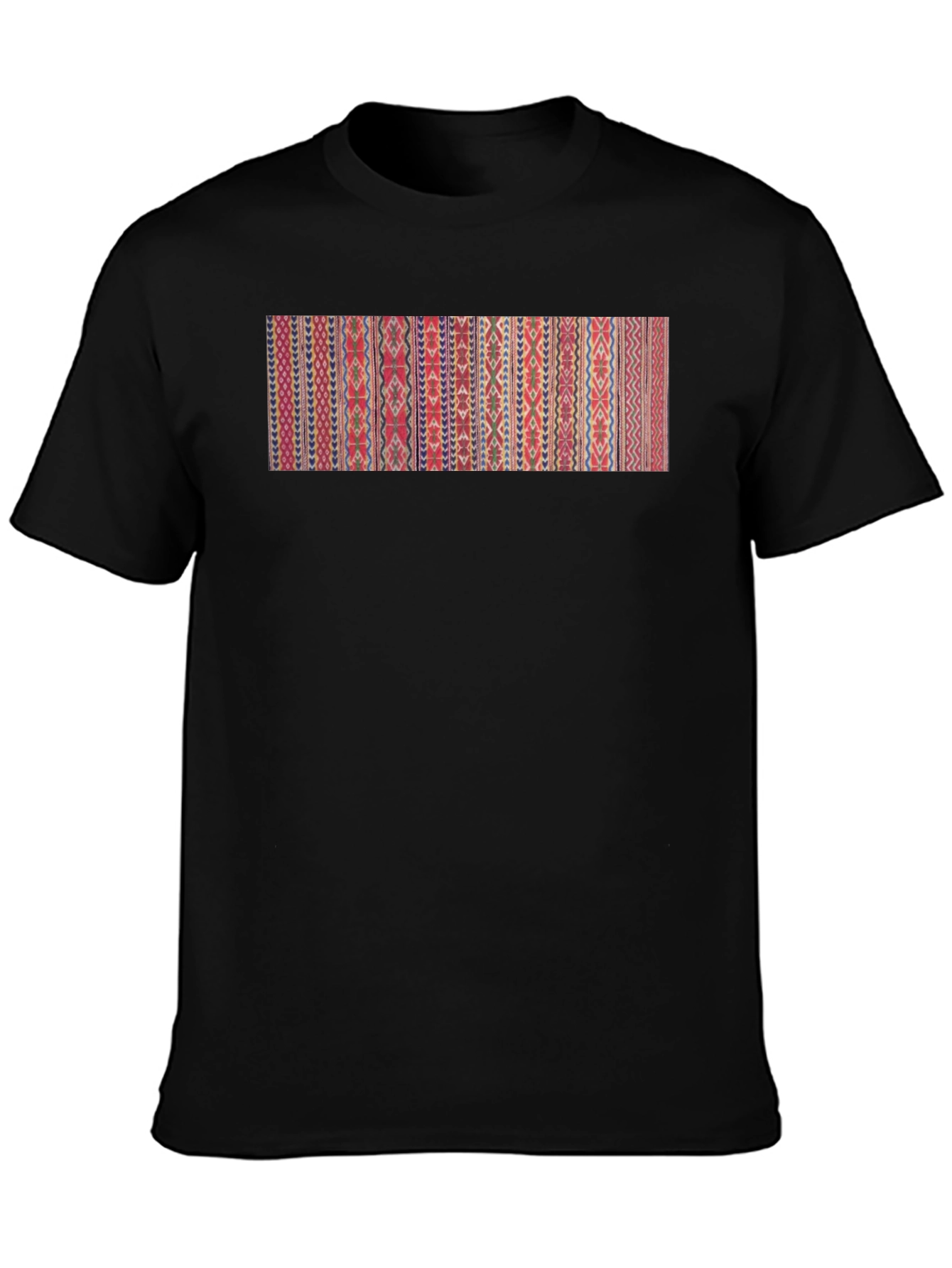Patterned T-Shirt - Unique Ethnic Design