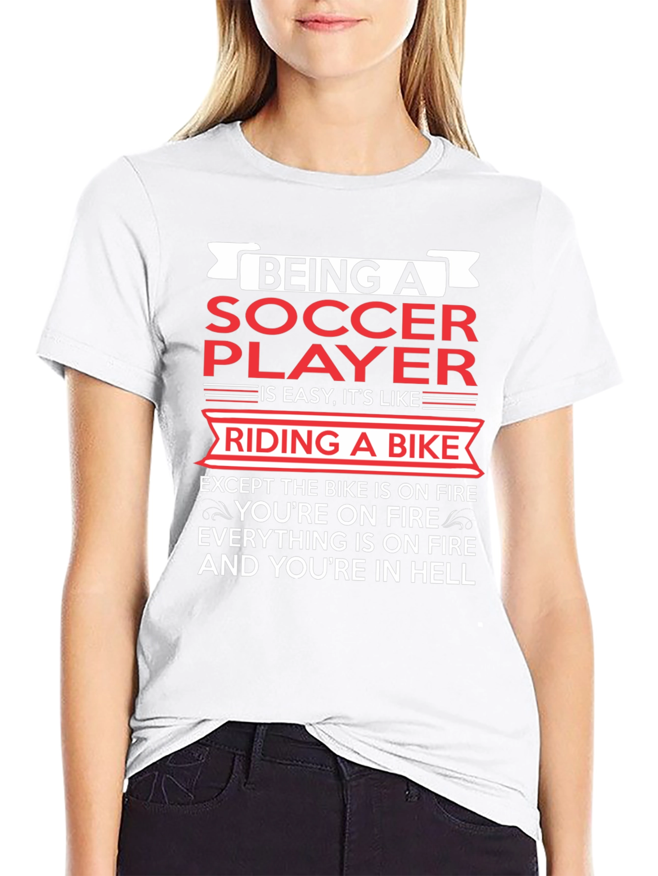 Being a Soccer Player T-Shirt - Funny & True!