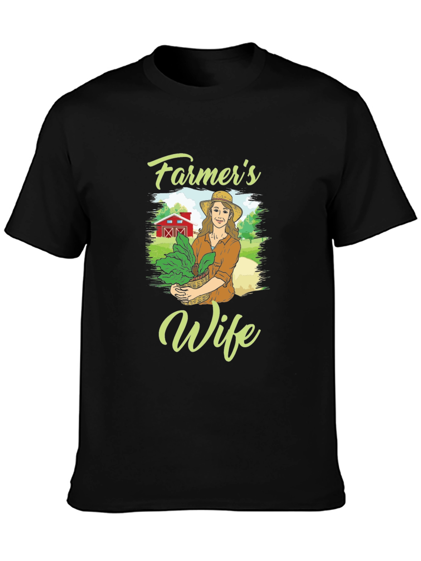 Farmers Wife Graphic T-Shirt