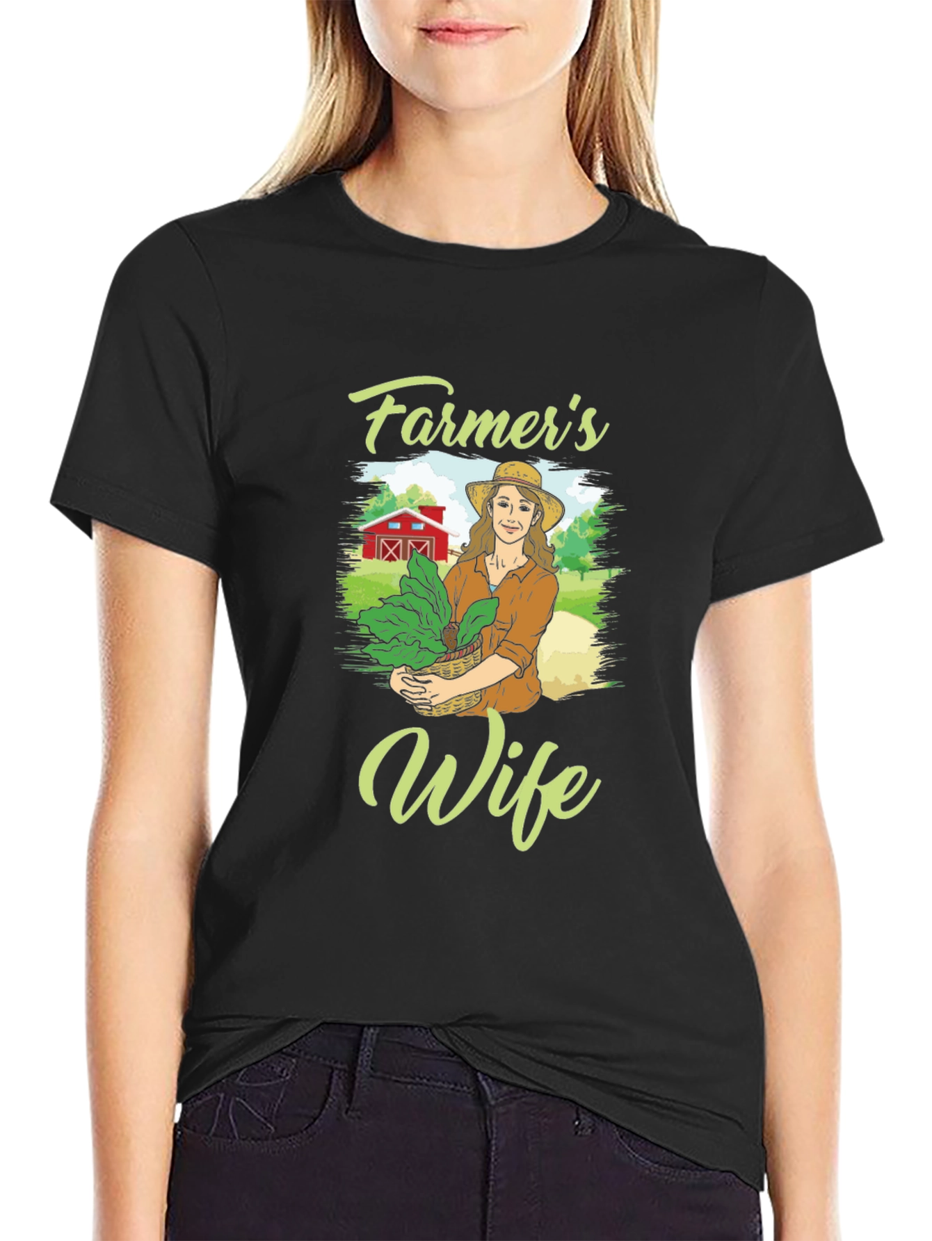 Farmers Wife Graphic T-Shirt