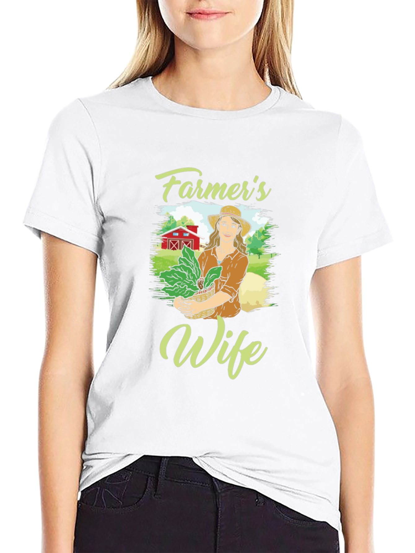 Farmers Wife Graphic T-Shirt