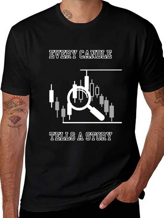 Every Candle Tells a Story Graphic Tee