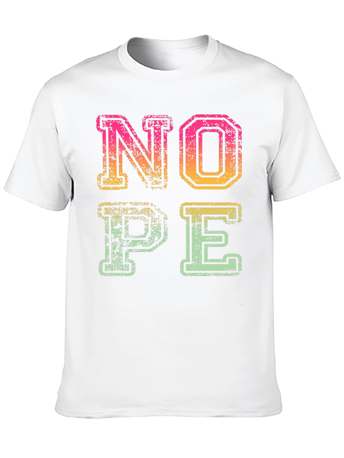 Retro NOPE Graphic T-Shirt