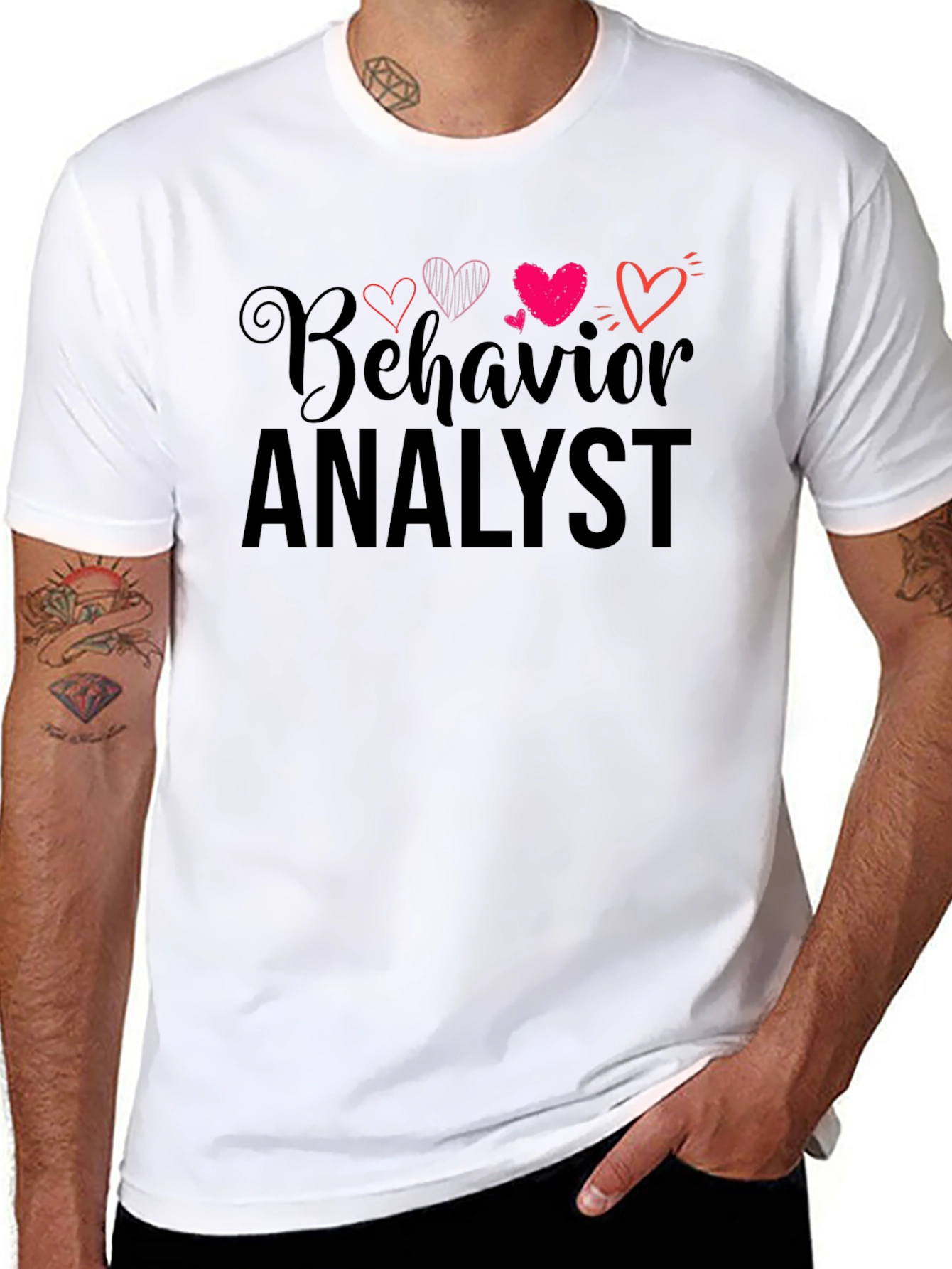 Behavior Analyst Heart T-Shirt