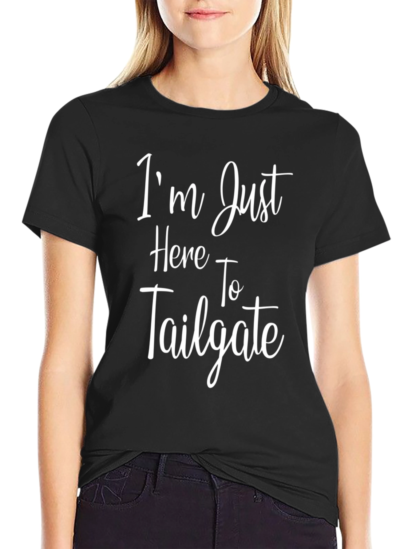 Im Just Here To Tailgate T-Shirt