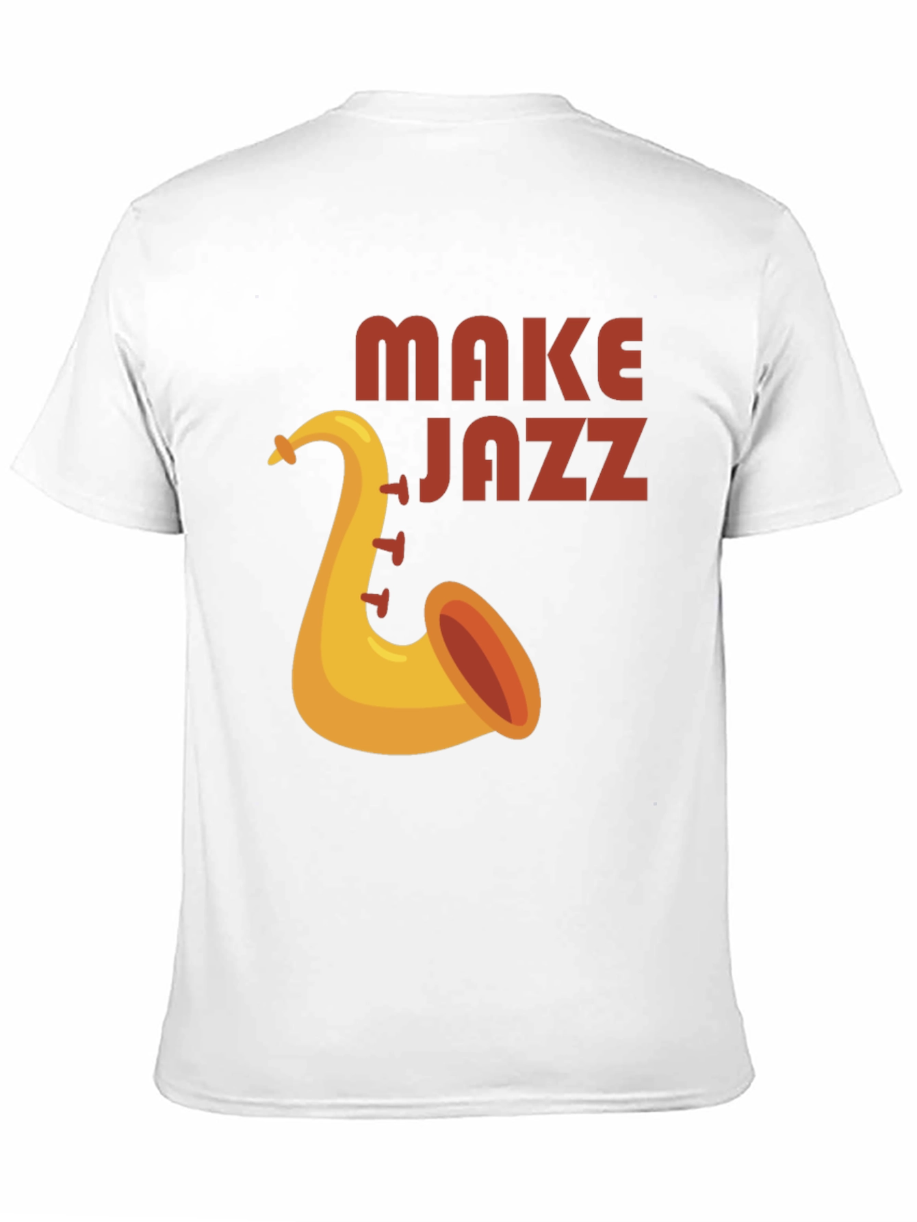 Make Jazz Saxophone Graphic T-Shirt