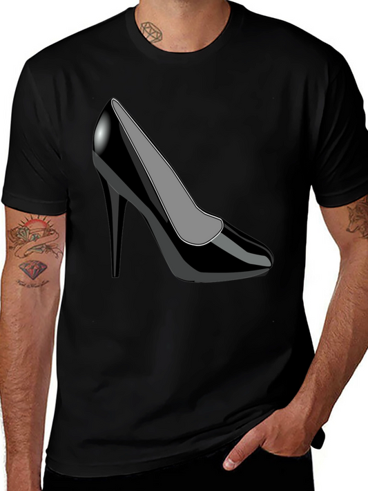 Black Shoe Graphic Tee