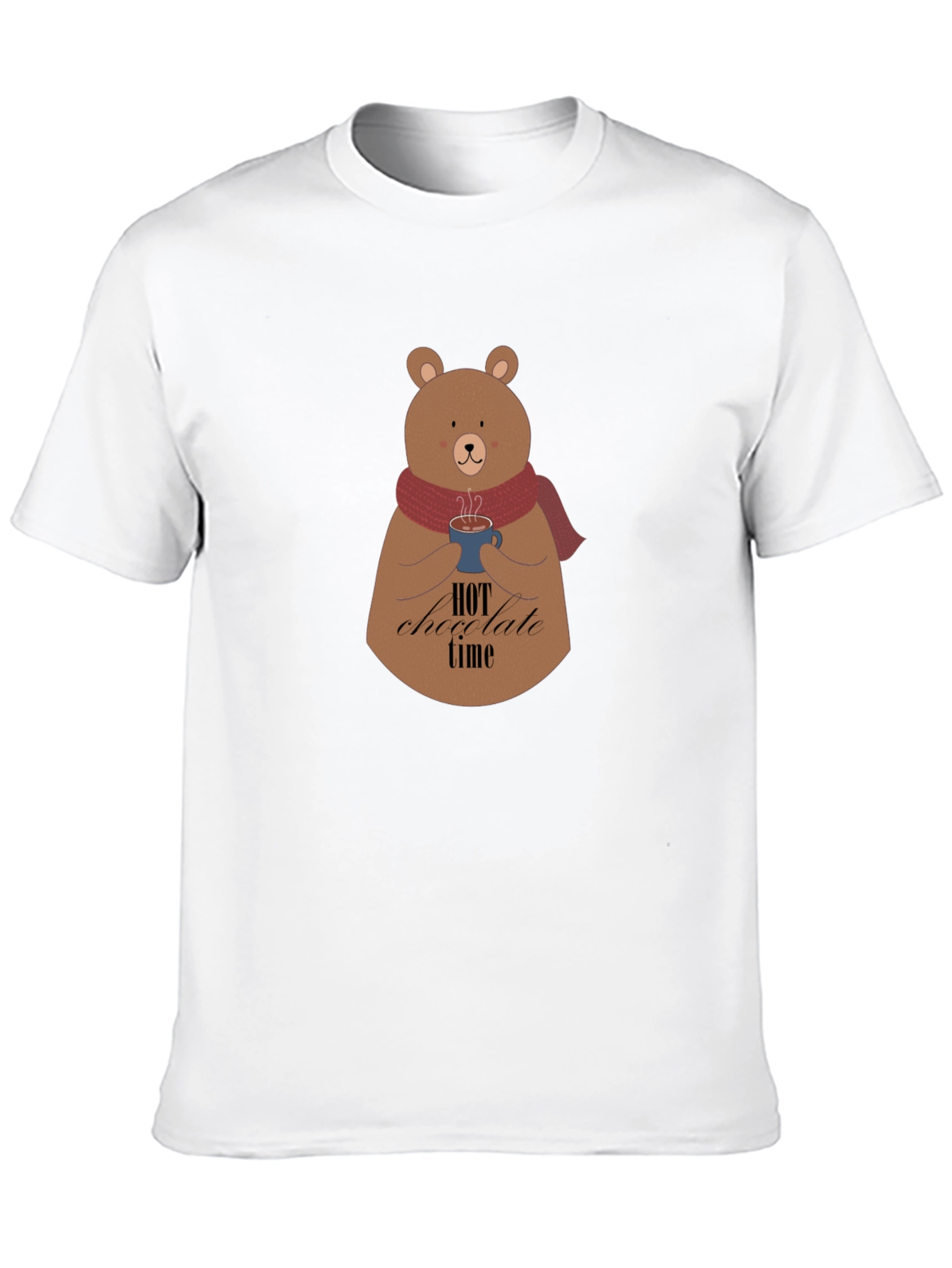 Hot Chocolate Time Bear T-Shirt