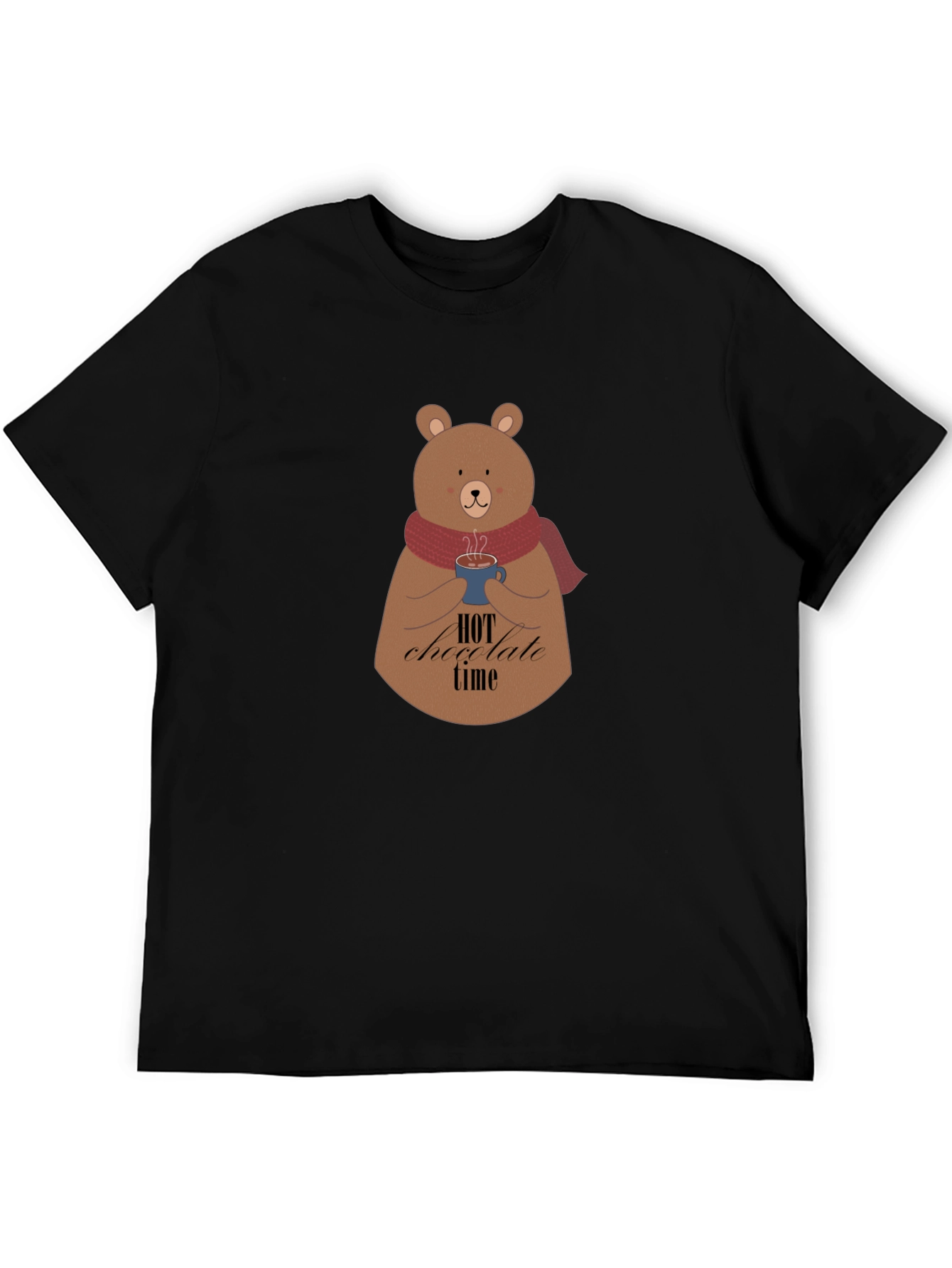 Hot Chocolate Time Bear T-Shirt