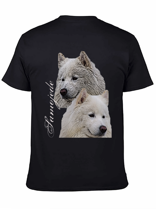 Samojede Dog Lover Black T-Shirt