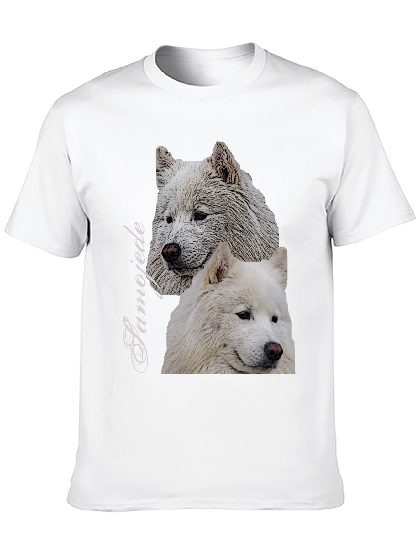 Samojede Dog Lover Black T-Shirt