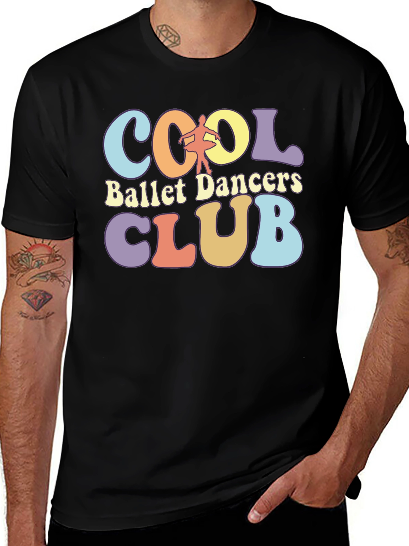 Cool Ballet Dancers Club T-Shirt