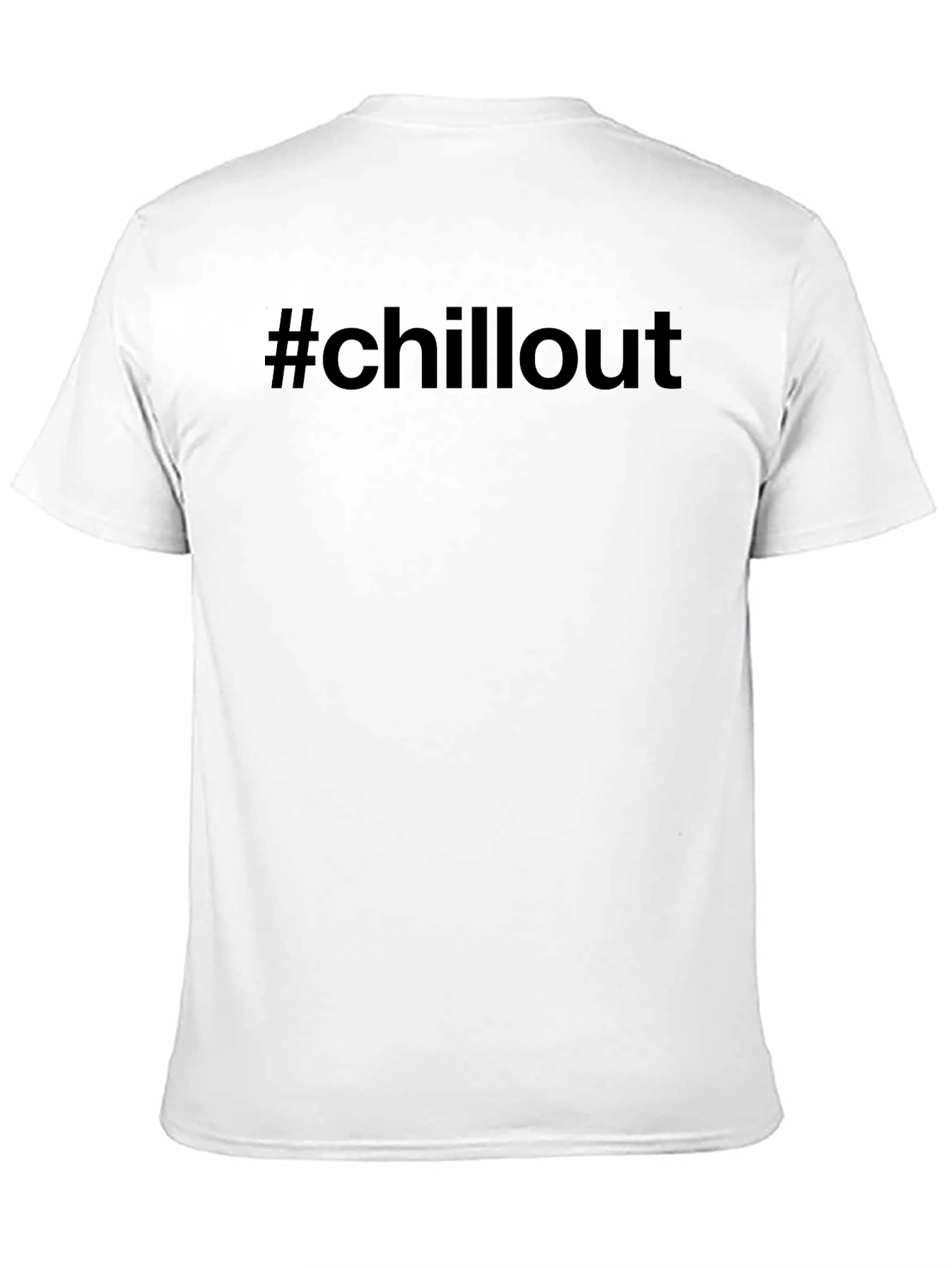 Chillout Slogan Graphic T-Shirt