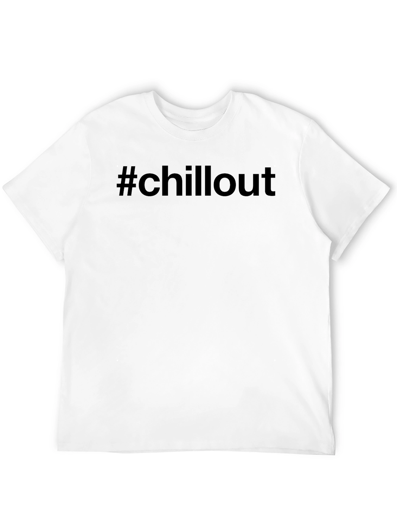 Chillout Slogan Graphic T-Shirt