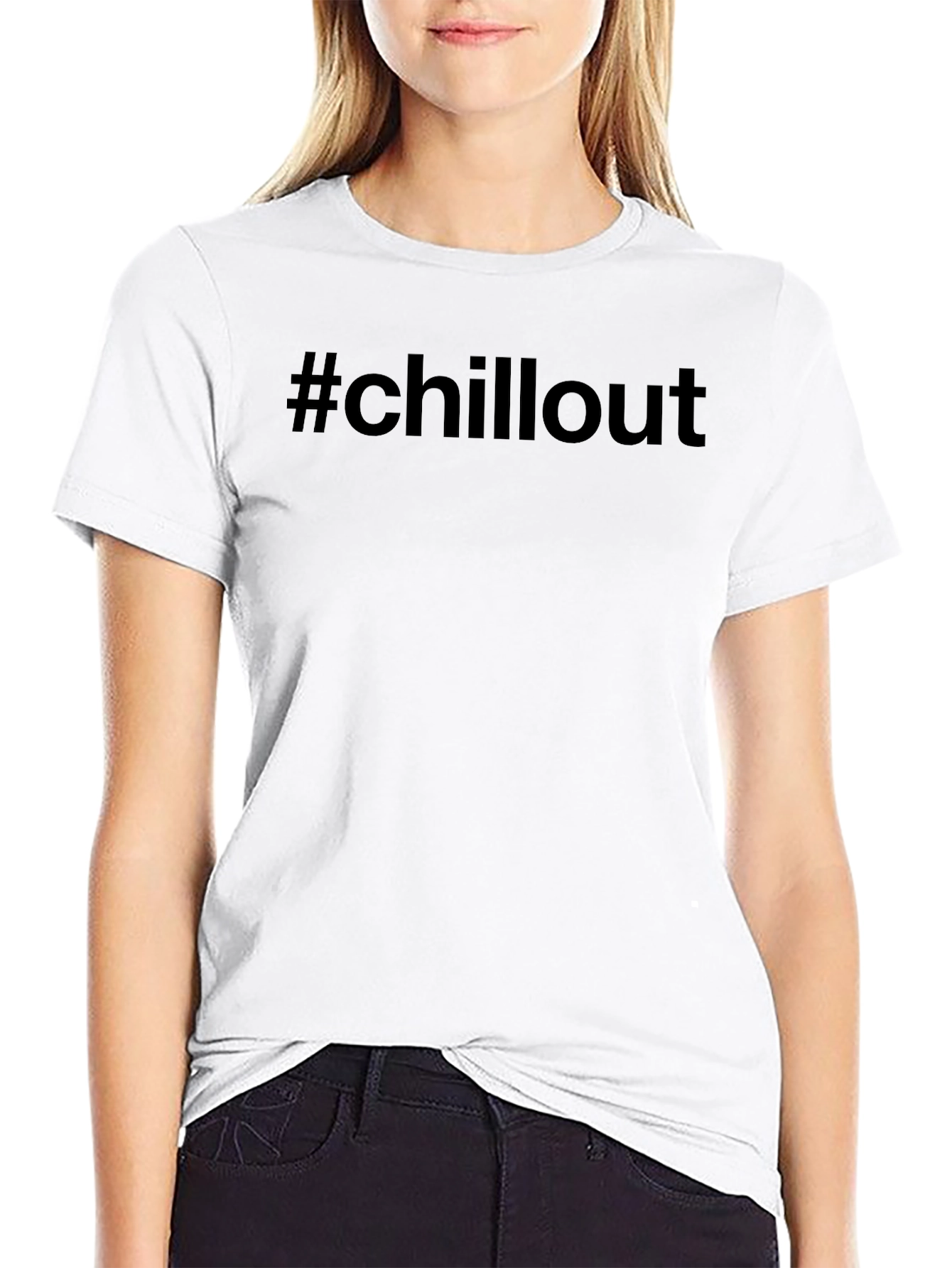 Chillout Slogan Graphic T-Shirt
