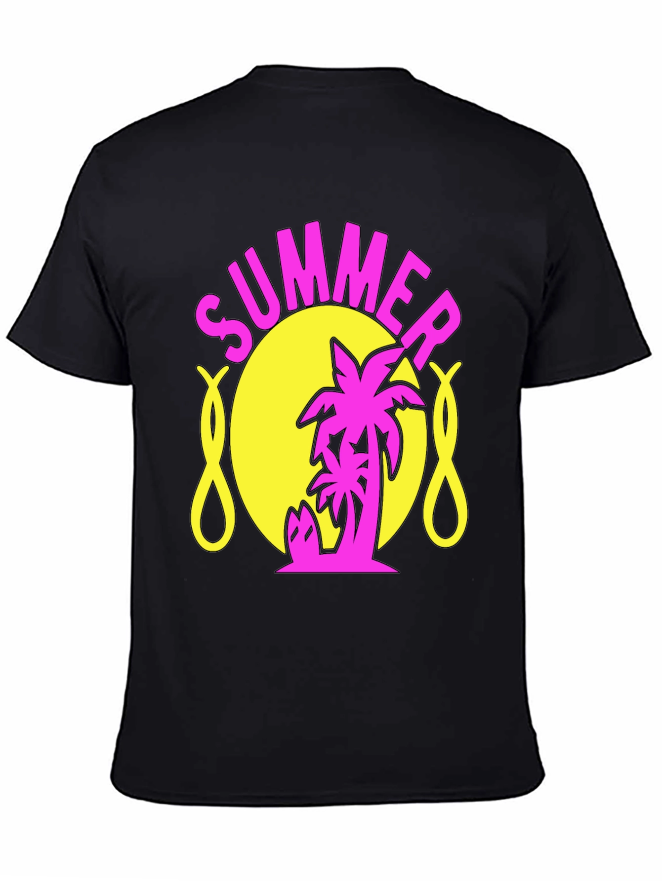 Summer Palm Graphic T-Shirt