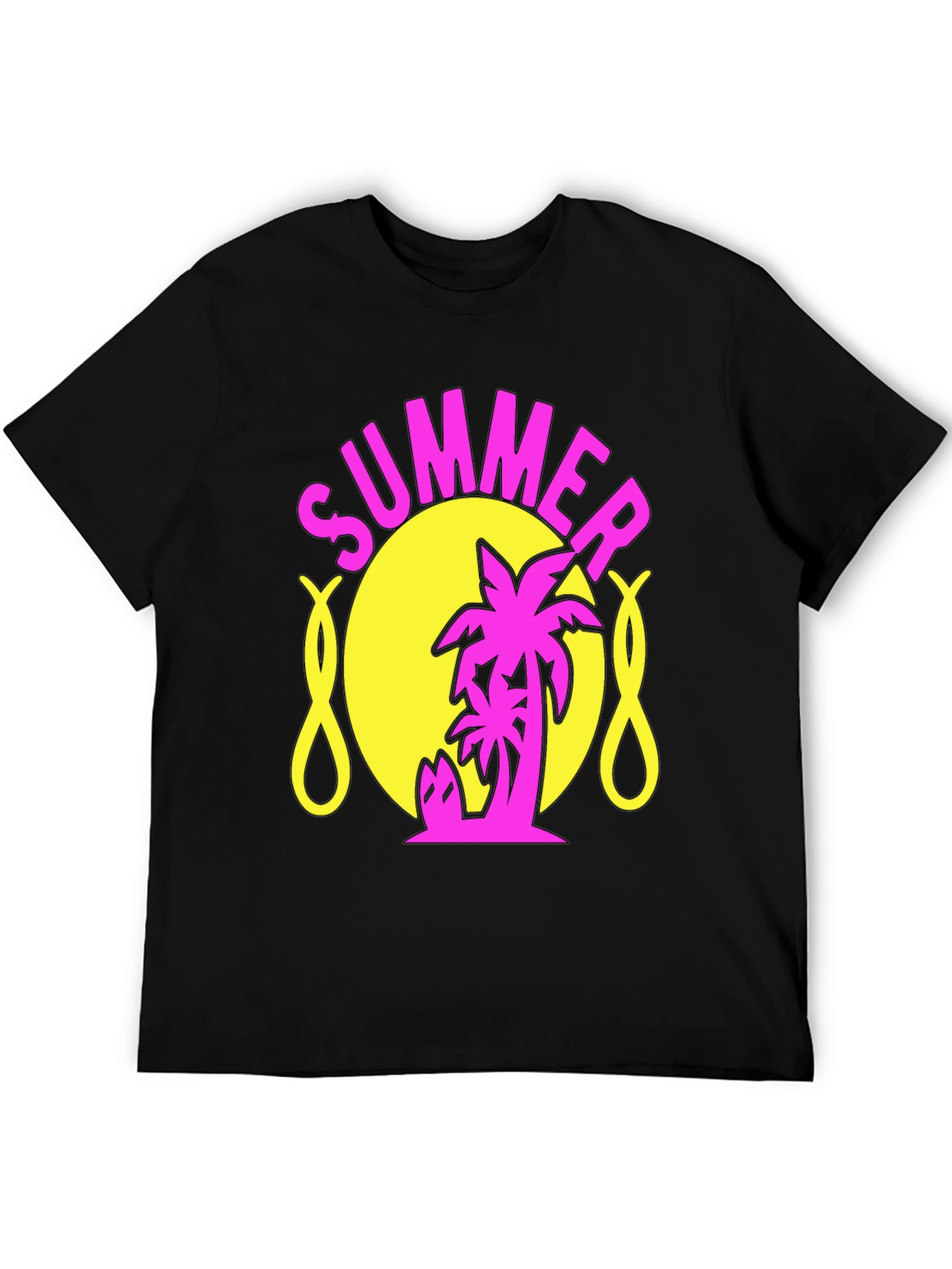 Summer Palm Graphic T-Shirt