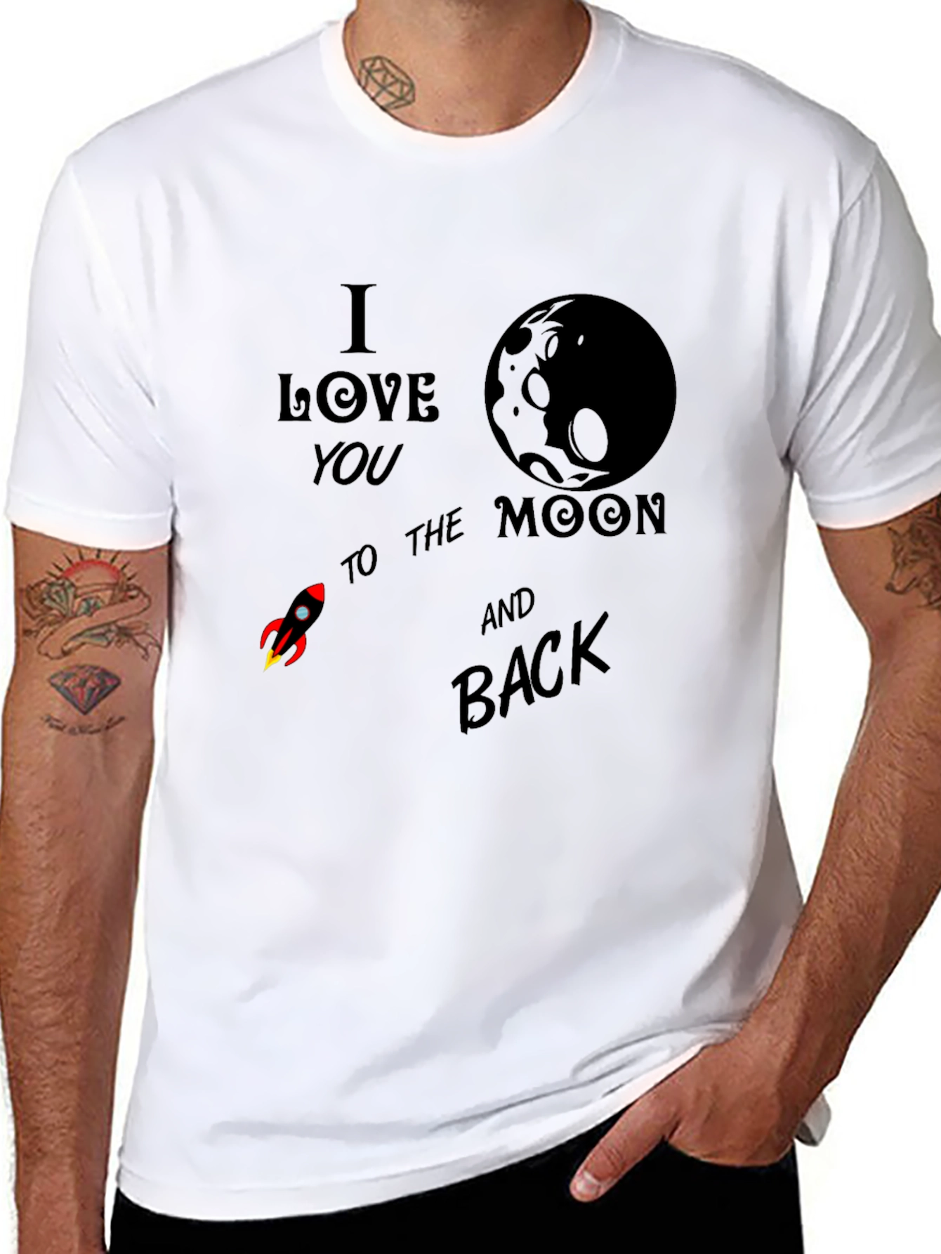 I Love You To The Moon & Back T-Shirt