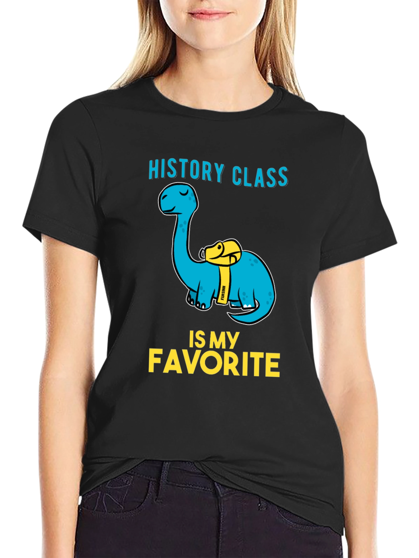 History Class Dinosaur T-Shirt