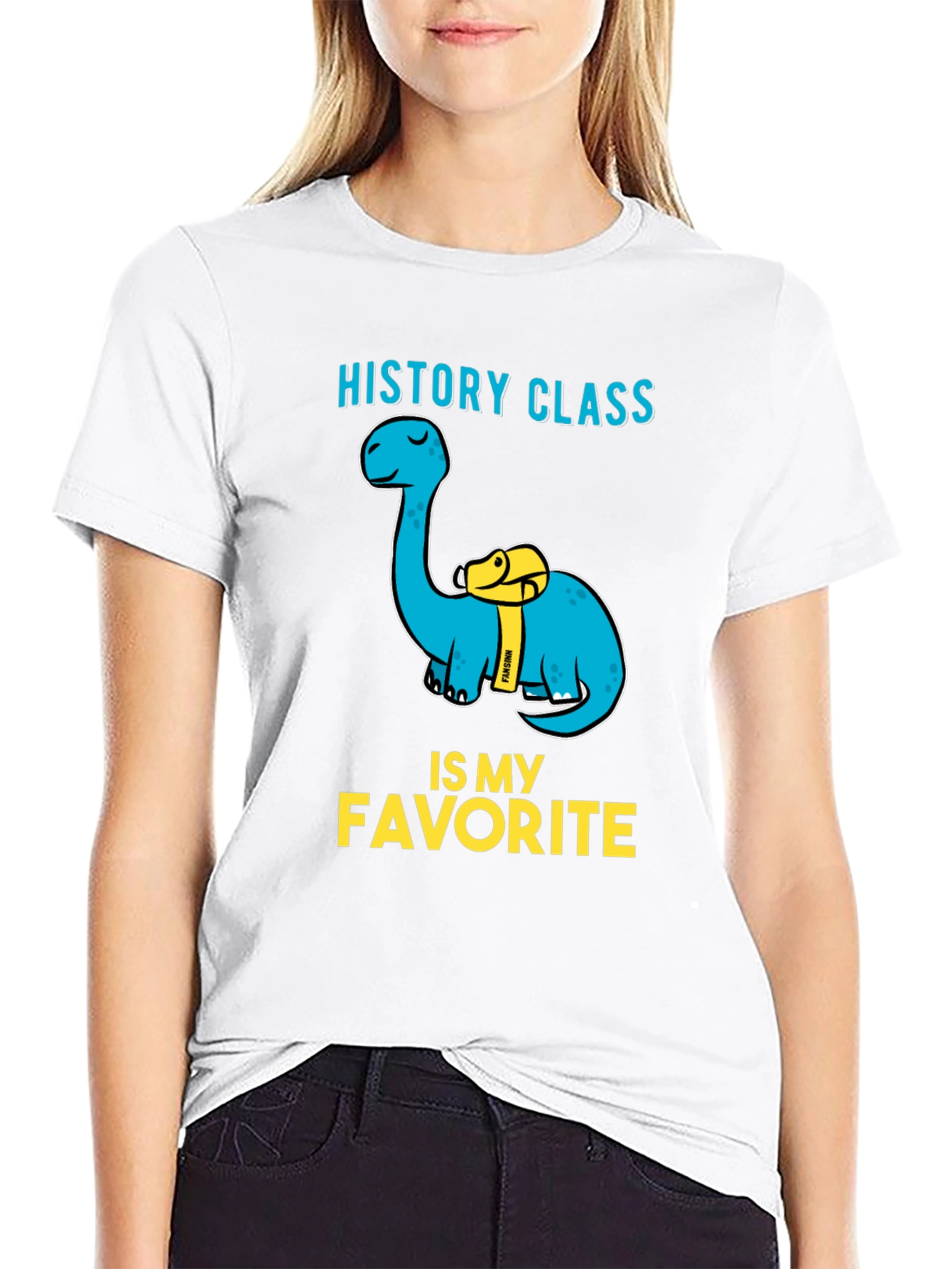 History Class Dinosaur T-Shirt