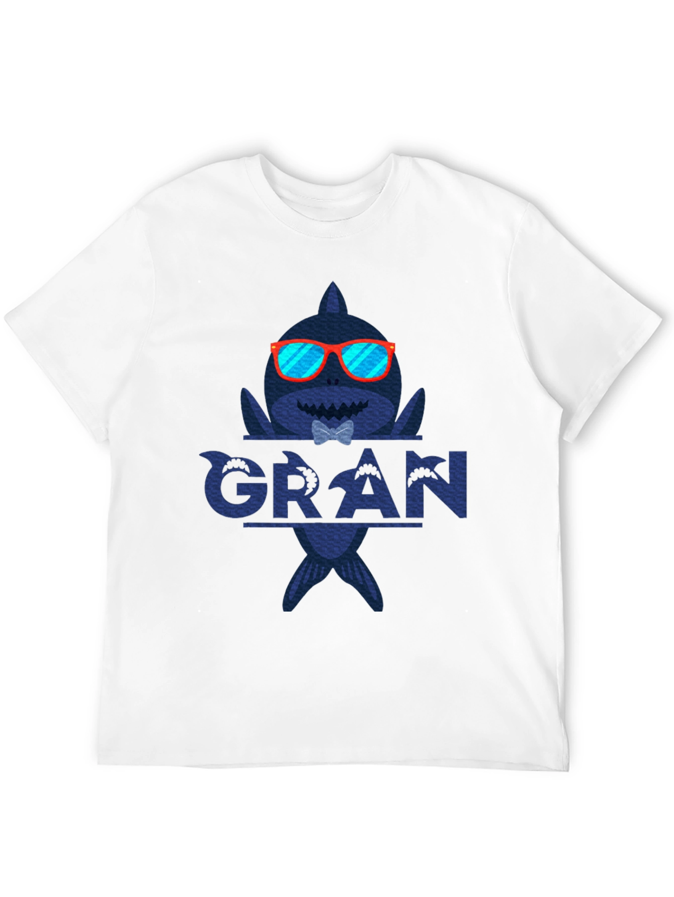 Grandpa Shark T-Shirt - Cute Grandfather Gift