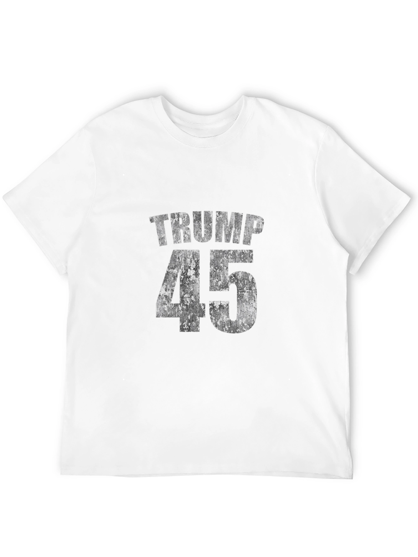 Trump 45 Distressed Print Tee