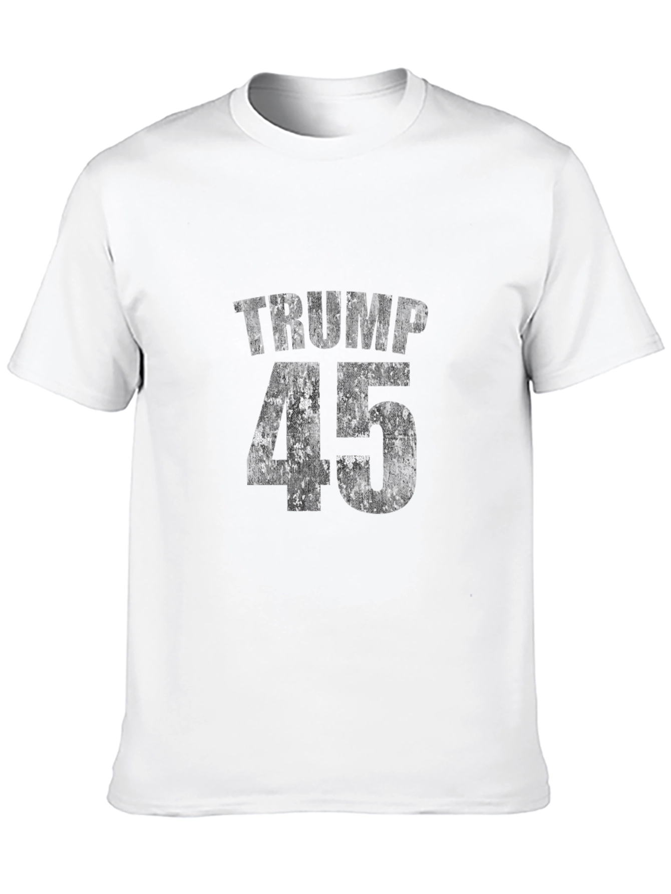 Trump 45 Distressed Print Tee