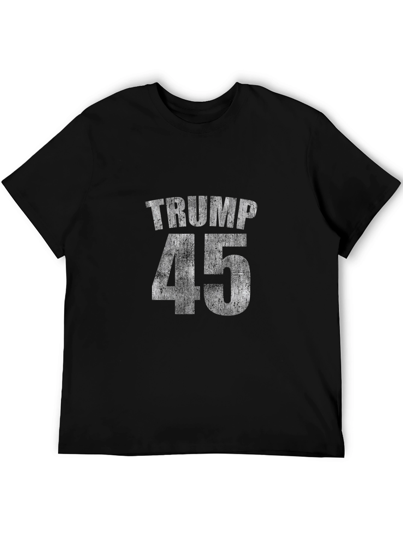 Trump 45 Distressed Print Tee