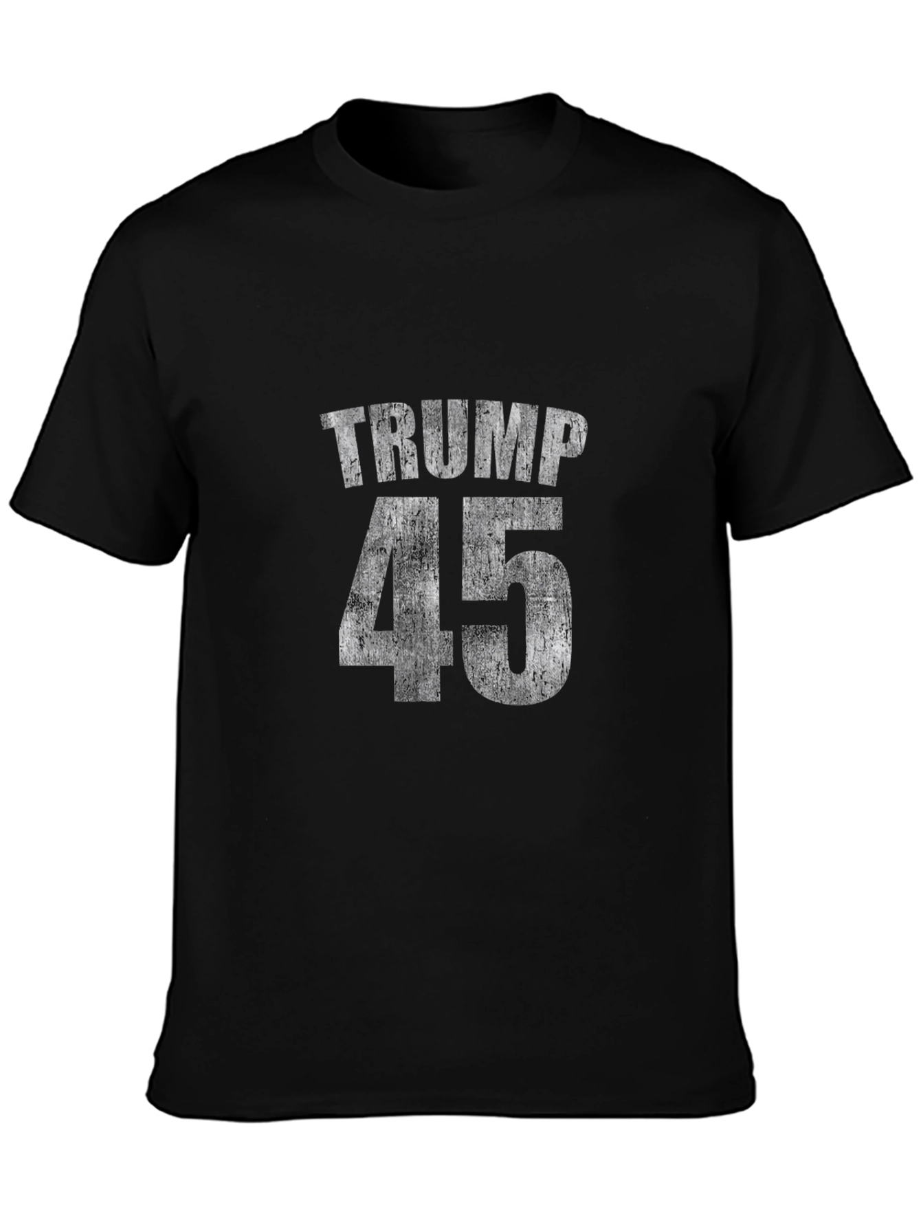 Trump 45 Distressed Print Tee