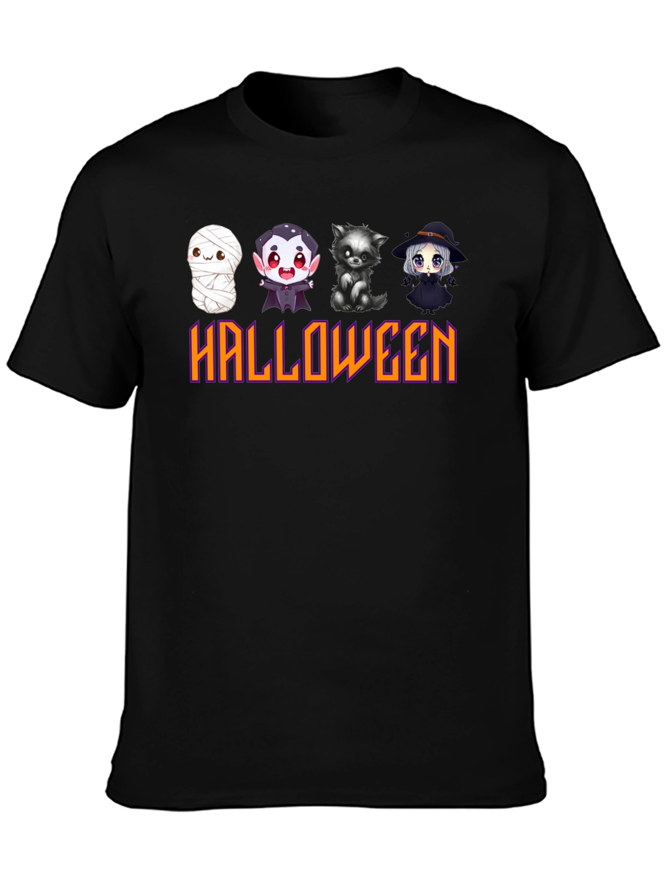 Halloween Cartoon Character T-Shirt