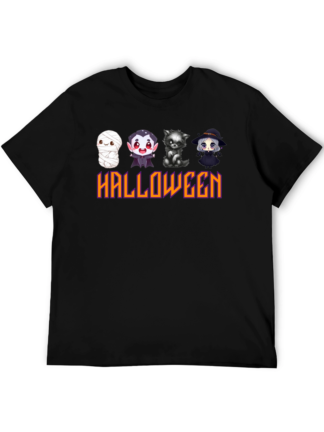 Halloween Cartoon Character T-Shirt