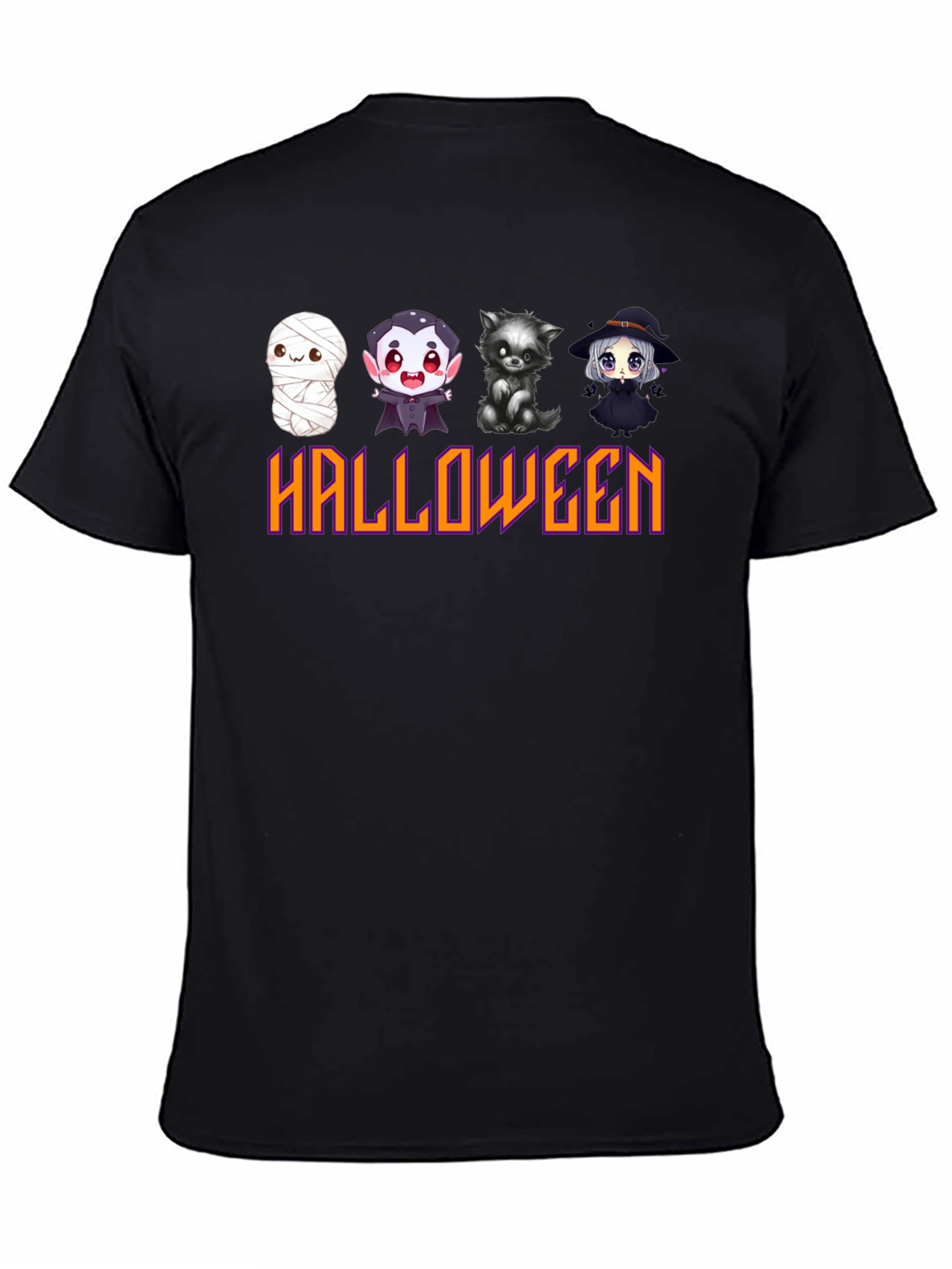 Halloween Cartoon Character T-Shirt
