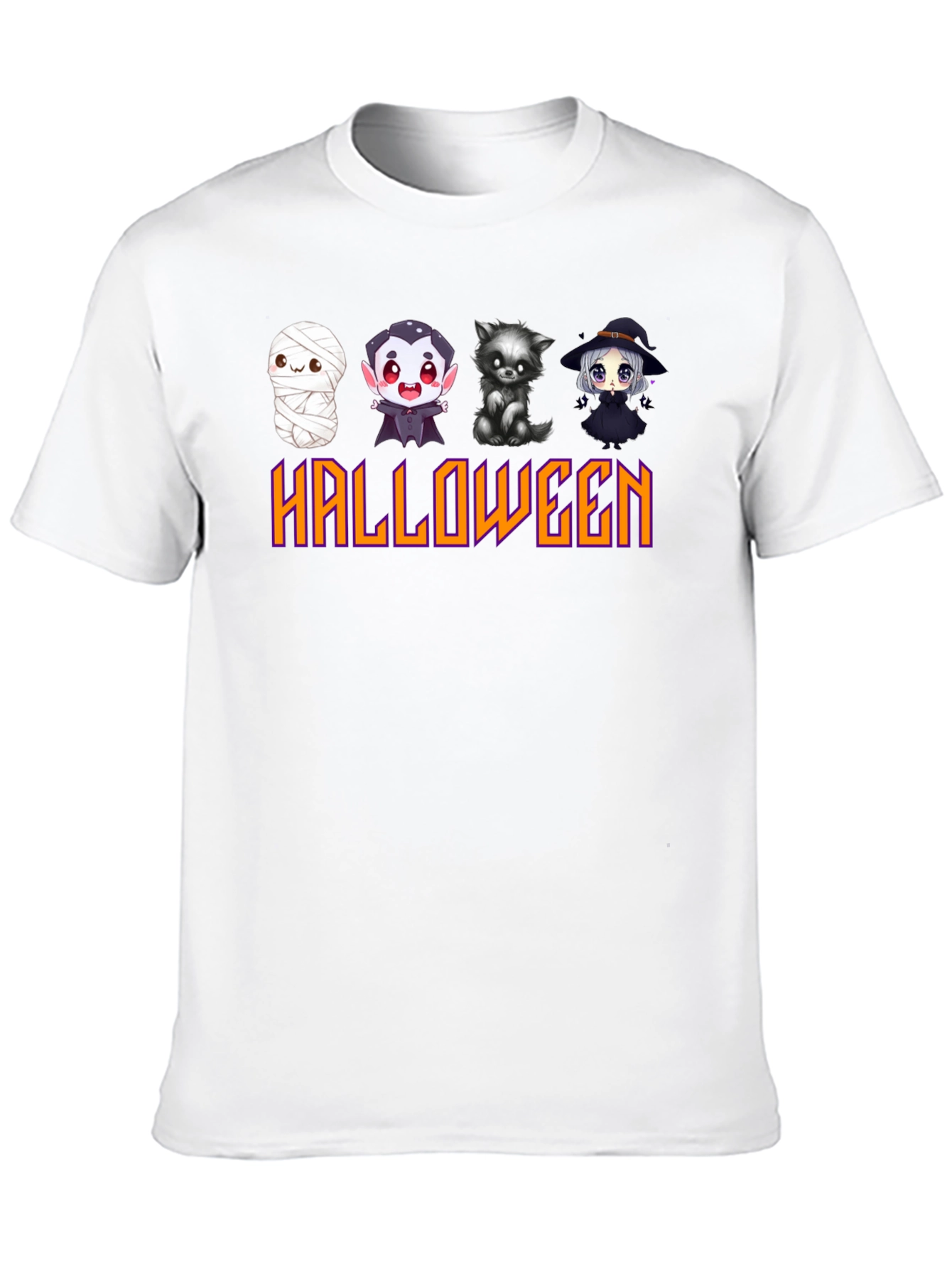 Halloween Cartoon Character T-Shirt