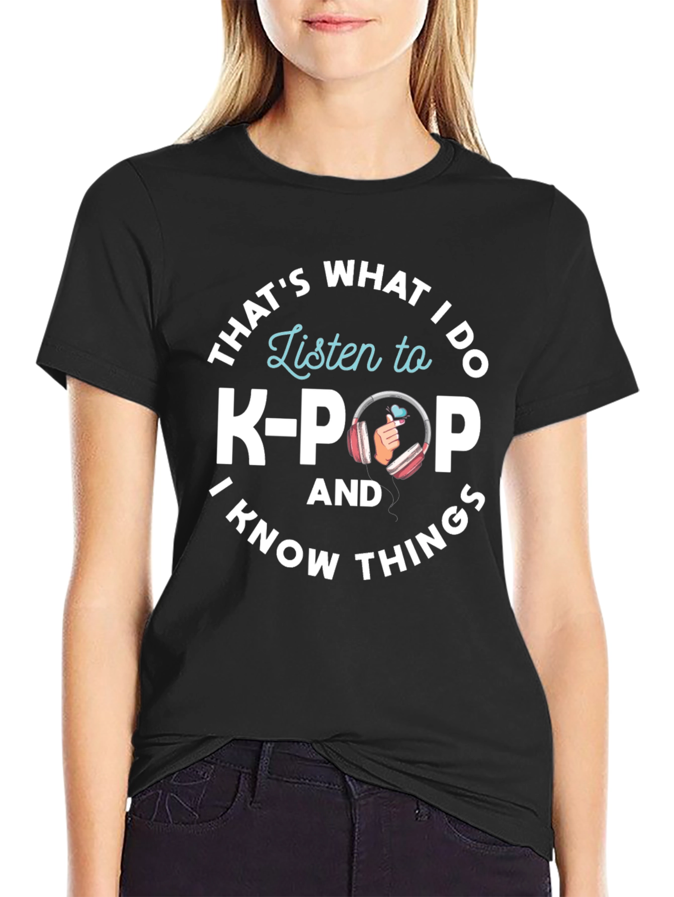 K-Pop Fan T-Shirt - Thats What I Do Design