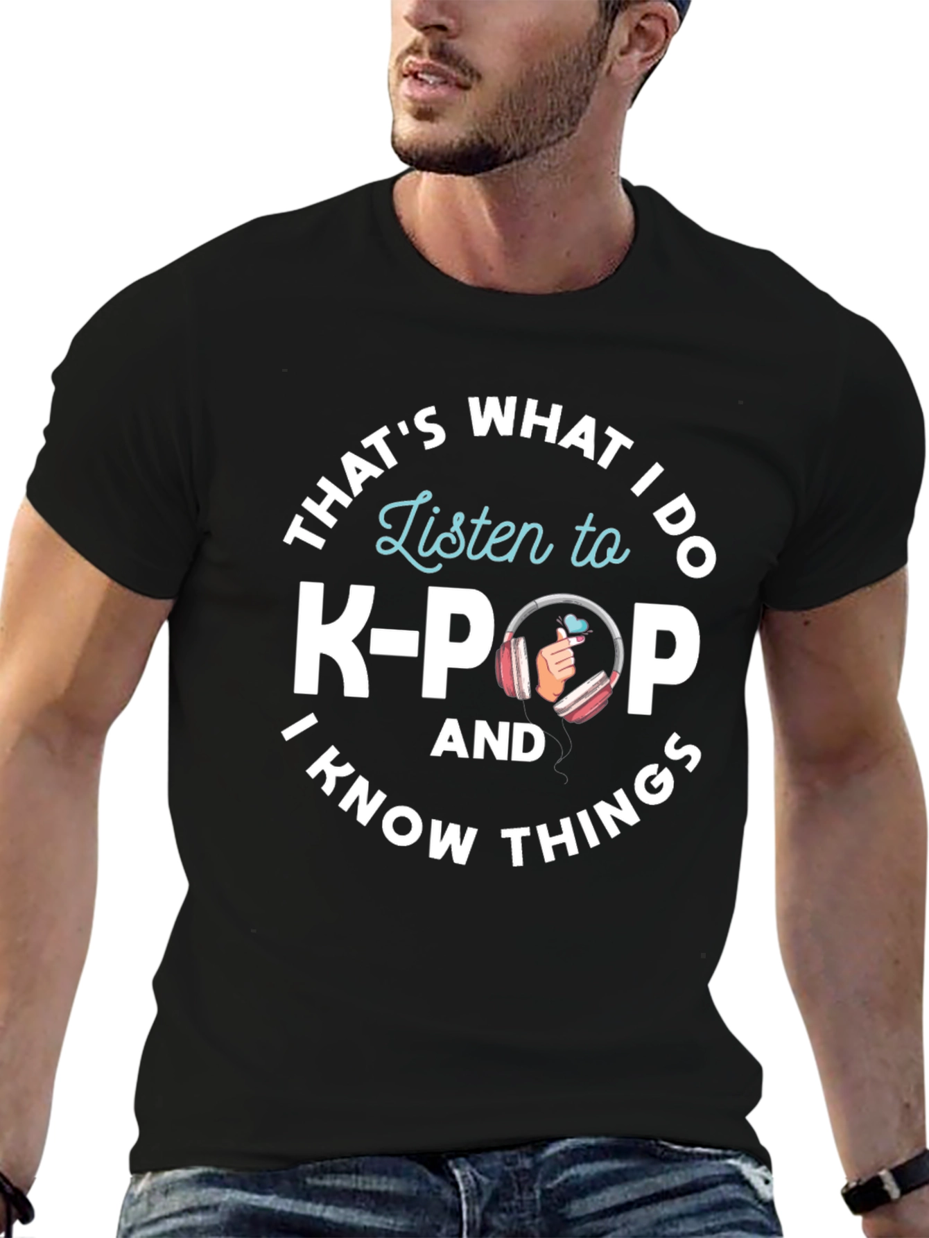 K-Pop Fan T-Shirt - Thats What I Do Design
