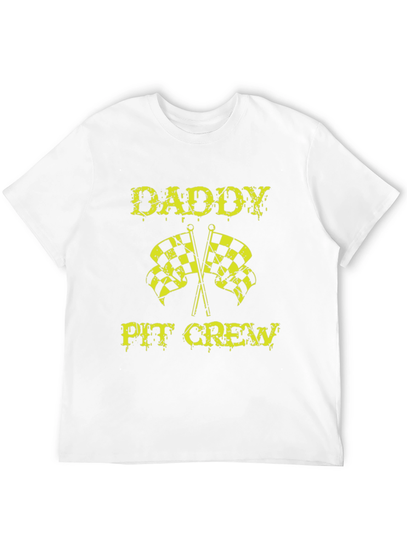 Daddy Pit Crew Graphic Tee - Race Car Fan