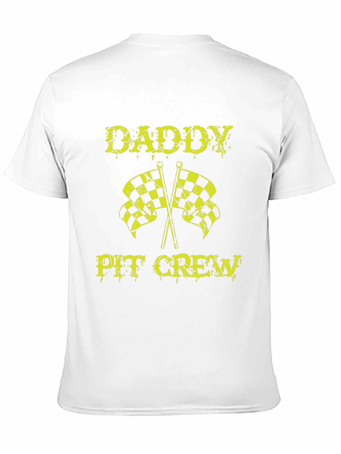 Daddy Pit Crew Graphic Tee - Race Car Fan