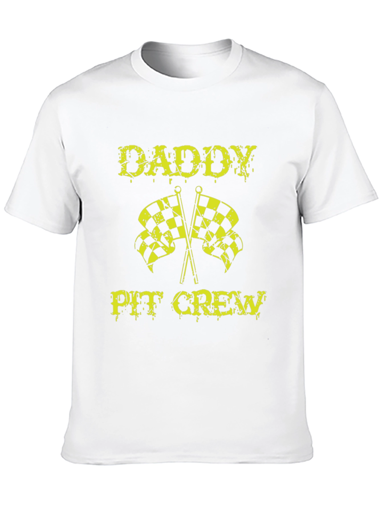 Daddy Pit Crew Graphic Tee - Race Car Fan
